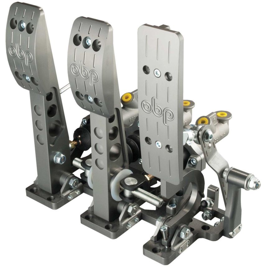 OBP Pro Race V3 Universal Floor Mount Pedal Box available at