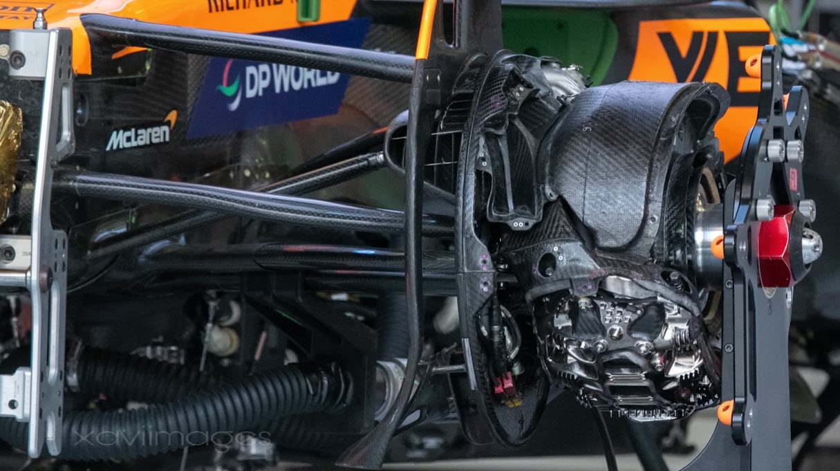 Mclaren's wheel hub